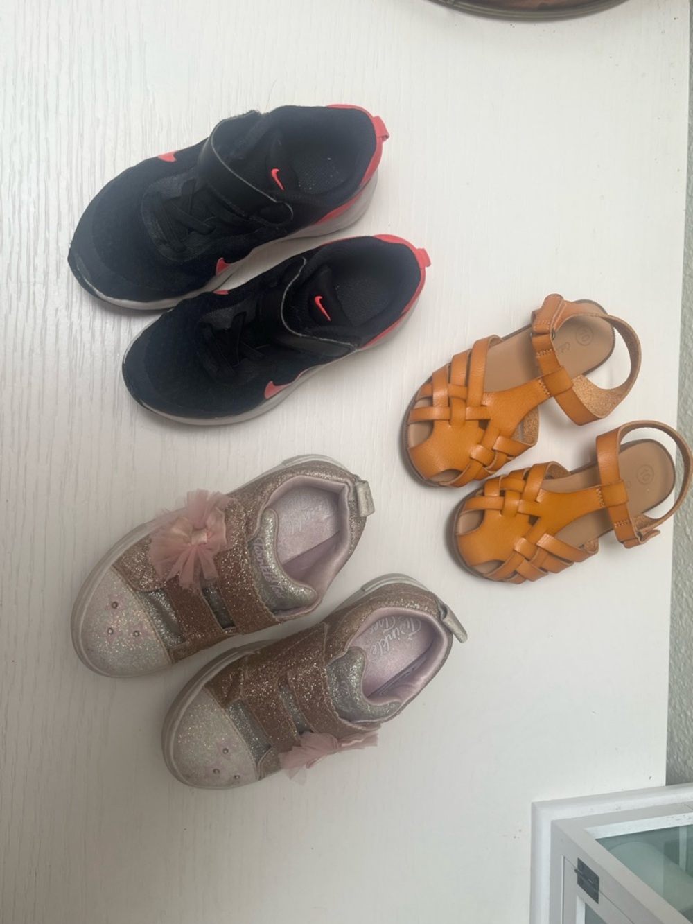 3 Pairs Girls Shoes